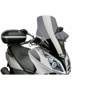 tuulekaitse Puig V-Tech Touring tume toonitud - Kymco Downtown 125i, 300i ABS 09-14