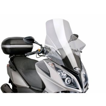 tuulekaitse Puig V-Tech Touring läbipaistev / clear - Kymco Downtown 125i, 300i ABS 09-14