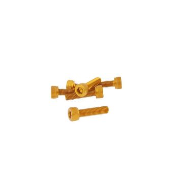 Poldid 6tk Inbus Alum. gold - M5x20