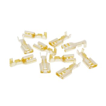 juhtme otsad / ühendused lame emane - 10 tk