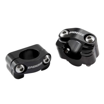 Voca Racing juhtraua klambrikomplekt HB28 CNC 22-28 - must