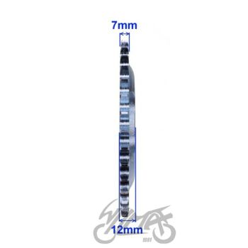 Tagumine hammasratas 428, 38 hammast, sd 58mm, polt d. 78mm