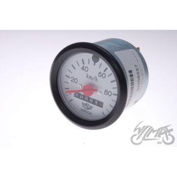 Spidomeeter 100KM/H Simson S51 ORG, valge taust