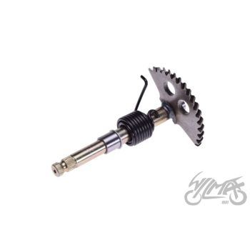 Käivitusvõll mootoripoolne, 158mm pikk - GY6 125/150cc