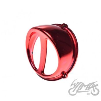 Õhusuunaja kroom punane - universaalne