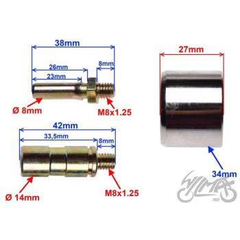 Pidurisadula remondikomplekt Longjia Sharpy