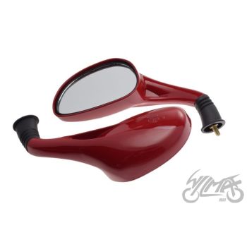 Tahavaatepeegli komplekt, punane