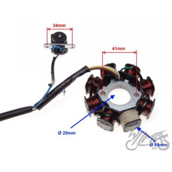 Süütemähis, generaator+magneeto N.A.125