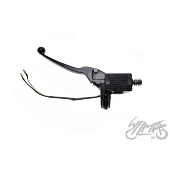 Käsipiduri pump M10, vasak, mikrolülitiga - must