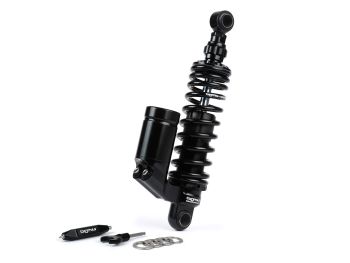 Rear shock absorber -BGM PRO COMPETITION RT H/L, 300-310mm- Lambretta LI, LIS, SX, TV, DL, GP - black