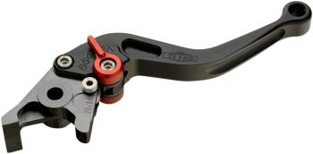 BRAKE LEVER RAC SH BK/RD