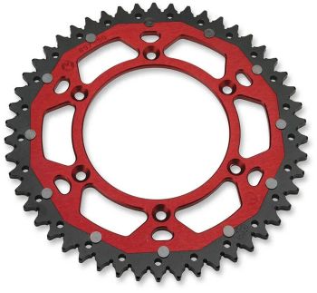 SPROCKET DUAL MSE HUSQ 50T RED