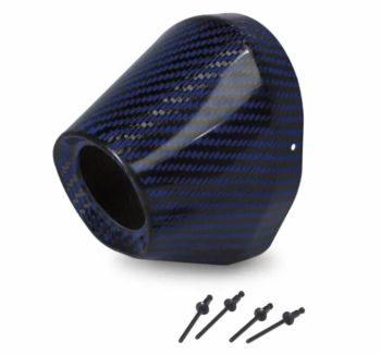 END CAP CF 4.5 HOLE 1 1/2 BLUE