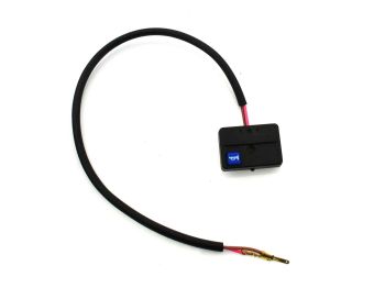 Horn switch black with cable for Peugeot, 103 MVL