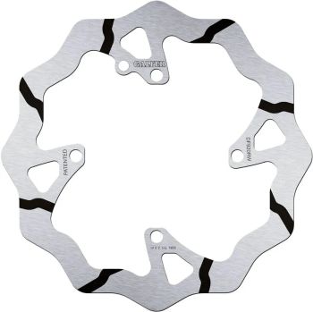 BRAKE DISC FIXED WAVE GROOVED