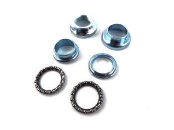 Headset metal silver for Kreidler Flory MF