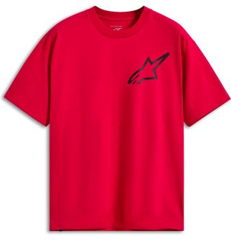 TEE SS CSF OVERSIZED ONE RED X
