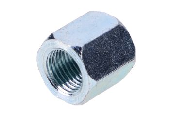 Long nut M10 x 1.0 right-hand thread for Zündapp, Puch Maxi