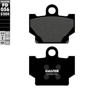 BRAKE PAD SEMI METAL