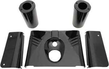 FORK TINS FLST RIB BLK 5PC