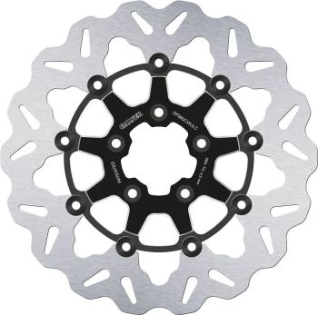 BRAKE DISC FLOAT WAVE BLACK CO