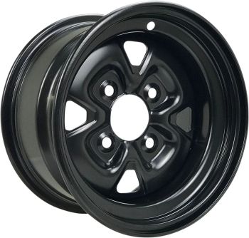 WHEEL STEEL 12X7 4/110 BK