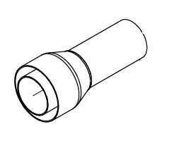 INSERT BAFFLE 2.9OD x 2OD x 6.