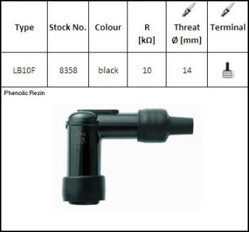 SPARK CAP NGK LB10F