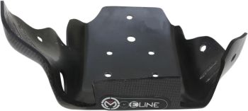 SKID PLATE CARBON FIBER HUSQ