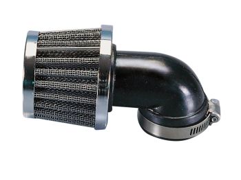 air filter Polini metal air box 38mm 90° for PHBL carburetor