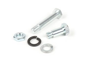 Screw set for front shock absorber -BGM ORIGINAL- Vespa Largeframe Rally, Sprint, GT/GTR, TS, GL, Super, VNA, VNB, VBA, VBB, Wideframe V30-33, VM, VN, VL, GS150 / GS3, VB, ACMA(1952-), Hoffmann Königin