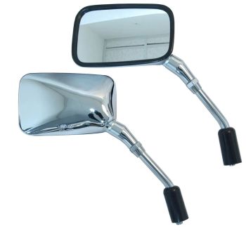 MIRROR CHROME LEFT EC STEM