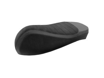 seat cover black, black stitch seam for Vespa GTS 125, 300