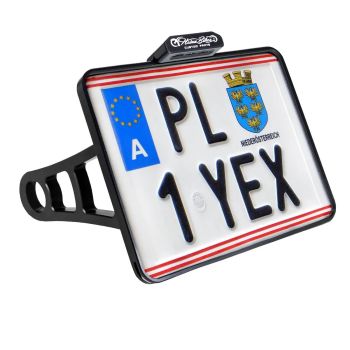 LIC.PLT. SM W/TL BK M8 AUSTRIA