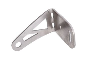 License plate holder Pränafa stainless steel 9mm for Simson Schwalbe S, SR, KR, Sperber, Habicht, Spatz, Zündapp GTS 50, CS, CX, Hai, C 50 Super, Sport, M 25, Bergsteiger, Super Combinette, Sport ZD, ZL, ZX, ZS, ZE, ZR, ZA, ZB, R Hercules Prima, M, GT,
