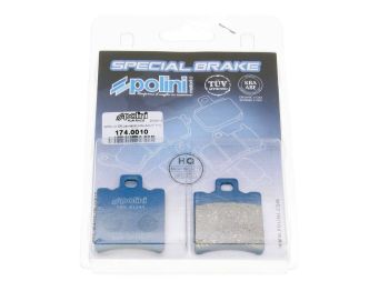 brake pads Polini organic for Race for Aprilia Malaguti MBK Piaggio Yamaha