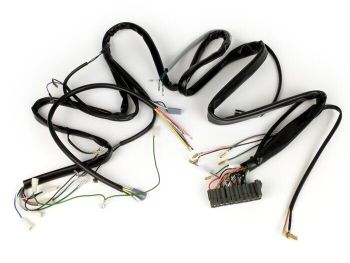 Wiring loom -VESPA- Vespa PK 50 XL (V5X3T000001-V5X3T185557) - models with indicators, tool box, electronic iginton, without electric starter