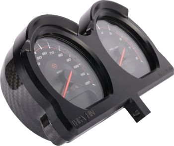 GAUGE RELOC KT FLTR BLK