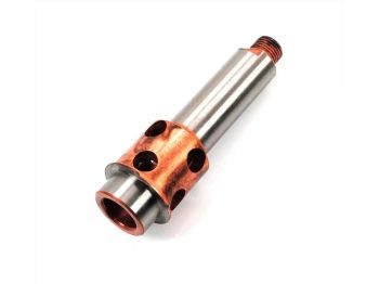 Shift shaft steel copper oval for Zündapp M 25, 50, Bergsteiger Belmondo moped, moped