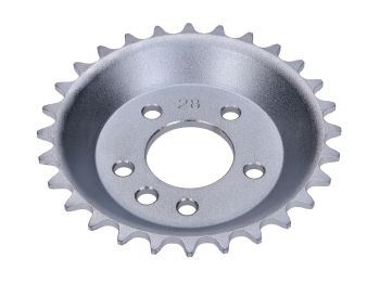 Steel sprocket 28 teeth for Puch DS 50