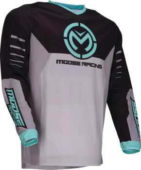 JERSEY QUALIFIER GRAY/TEAL 2XL
