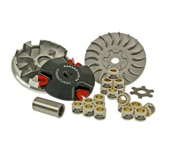 variator / vario kit Naraku high speed racing V.2 with half pulley for Minarelli