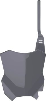 FRT#PLT KXF250 17-/450 16- GRY