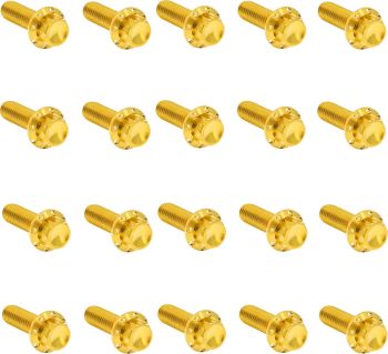BOLT KIT TITANIUM - M8 17-UP -