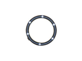 Crankcase/maghouse gasket-BGM PRO silicone- Lambretta LI. LIS, SX, TV (series 2-3), DL/GP 125-200