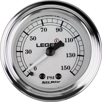 GAUGE AIR FLHT 99-13 SILVER