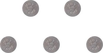 VALVE SHIM 5PK 7.48X2.55