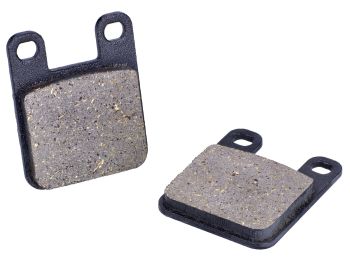 brake pads Malossi KBA organic for Derbi, Gilera, Italjet, Peugeot