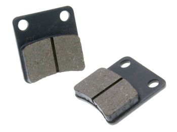brake pads organic for Piaggio MP3 250-500, Honda Dio, Daelim Message, Cordi, Five = NK430.12
