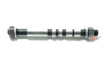 Axle with spacers M12x1 165mm for Puch, Maxi, Leleu